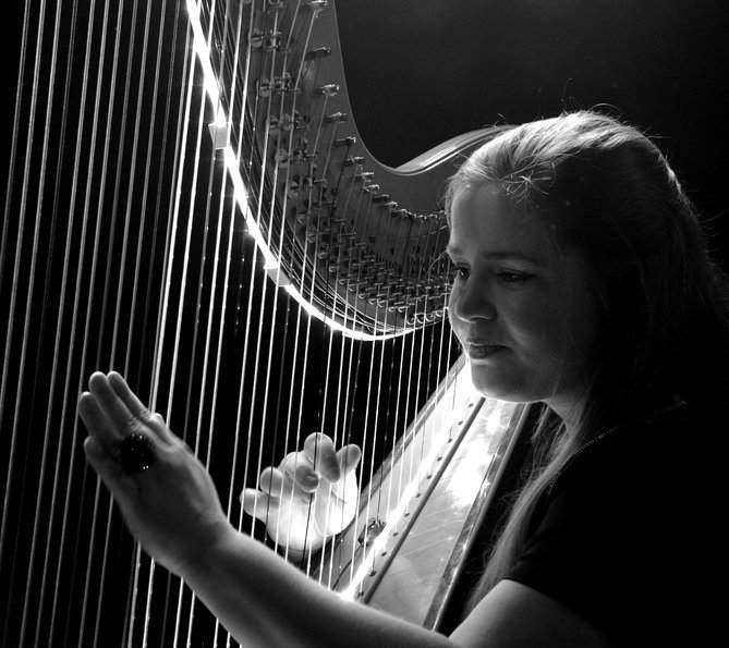 Pedal harp
